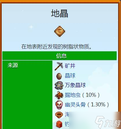 星露谷物语地晶在几层