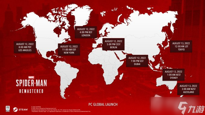 《漫威蜘蛛侠：重制版》pc版什么时候出