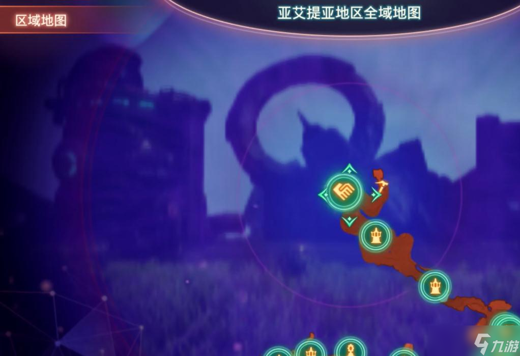 《异度之刃3》古战场遗址的铁巨神在什么地方