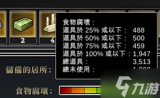 《最远的边陲》食物保存与生产调节指南