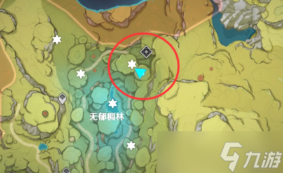 原神3.0版本无郁稠林草神瞳位置