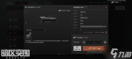 暗区突围高倍镜安装省钱方案