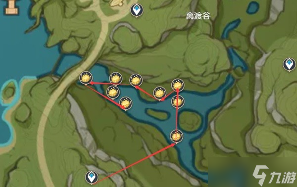 《原神》月莲刷新点位一览