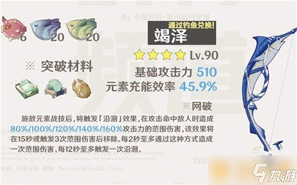 《原神》3.0新武器竭泽获取方法介绍