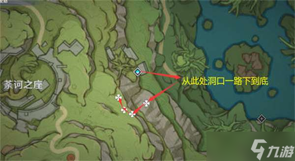 原神月莲最佳采集路线一览-原神