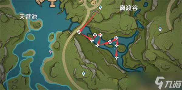原神月莲最佳采集路线一览-原神