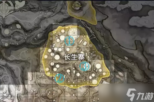 《永劫无间》长生寨金绿堆位置介绍