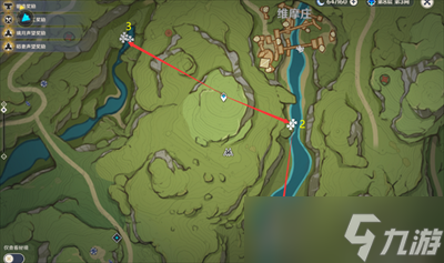 《原神》3.0月莲采集路线图一览