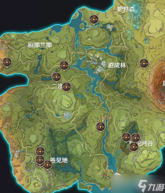 《原神》遗迹龙兽分布位置介绍