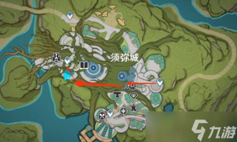 原神须弥传送点路线