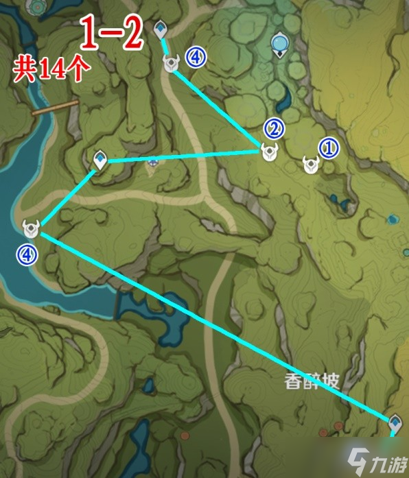 《原神》3.0版本须弥地区镀金旅团讨伐路线一览