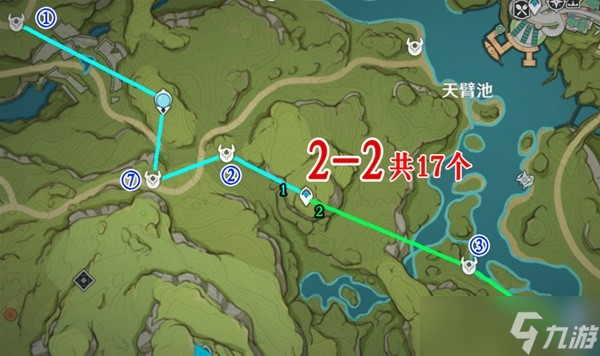 《原神》3.0版本须弥地区镀金旅团讨伐路线一览
