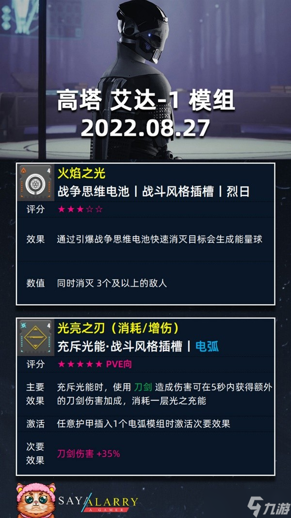 《命运2》2022.8.27周更介绍