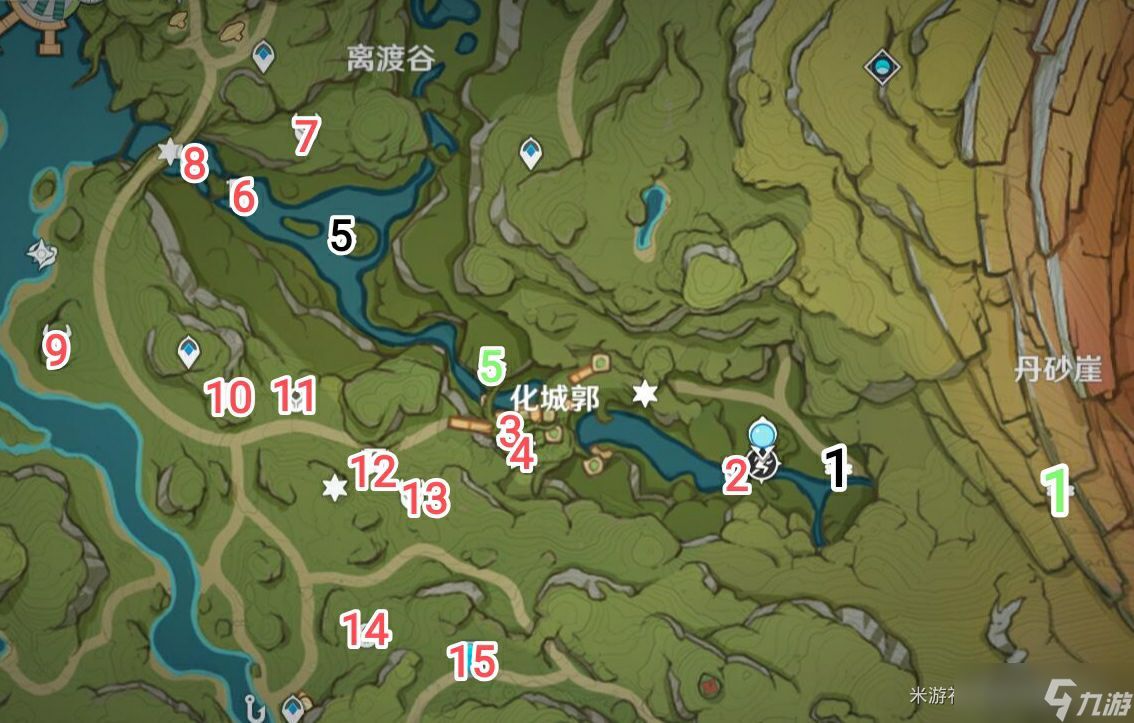 《原神》须弥宝箱位置图解