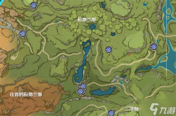 原神树王圣体菇位置分布图