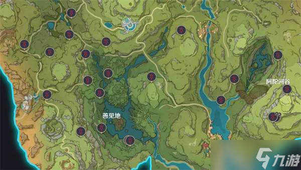 原神须弥地图限时挑战位置全攻略-原神