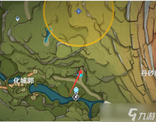 《原神》降下山洞内的水面位置一览