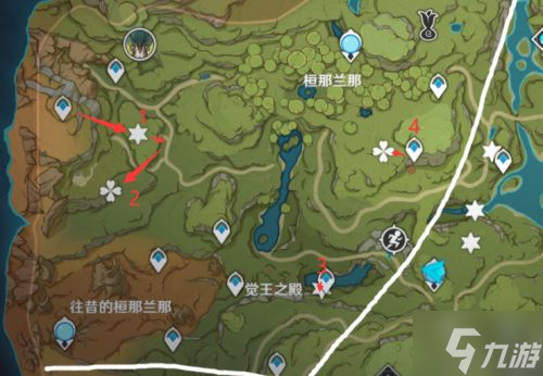 原神76个兰那罗位置收集大全