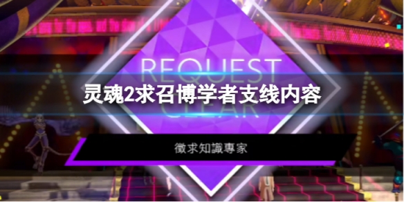 《灵魂骇客2》怎么谜题解 求召博学者支线内容