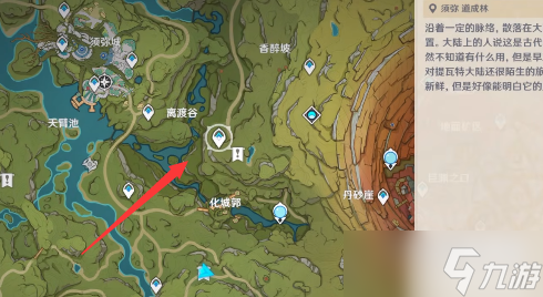 原神桓斯弥利底位置第十二处