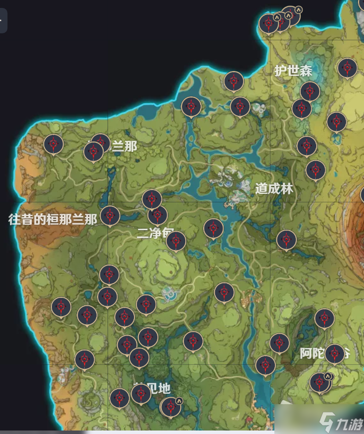 《原神》须弥限时挑战位置大全