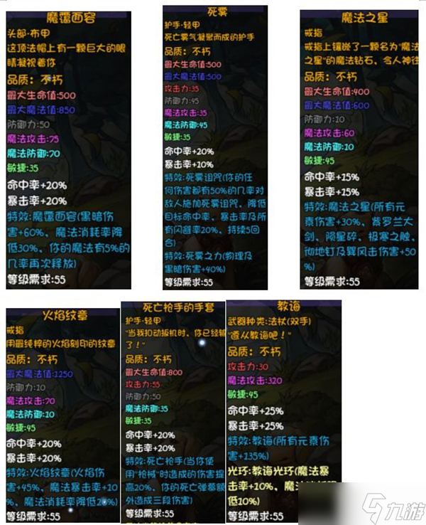 《再刷一把》天之上全装备及boss图鉴