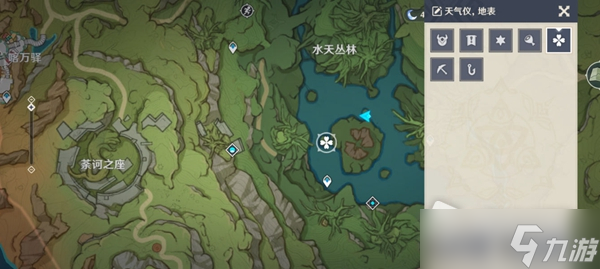 《原神》晴雨转换天气仪点位大全