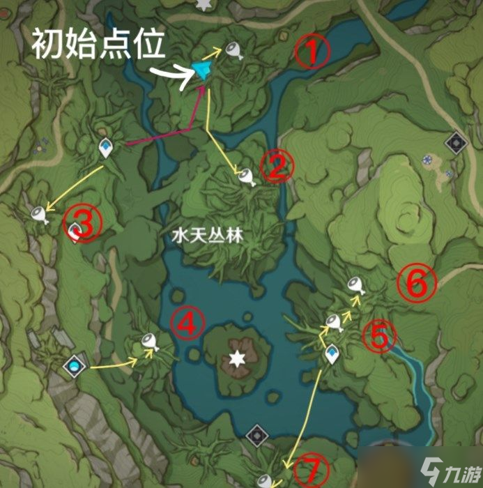 《原神》水天丛林解密攻略 善见地的水天丛林解密流程
