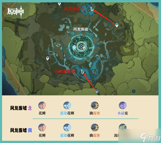 原神钓鱼点位置大全
