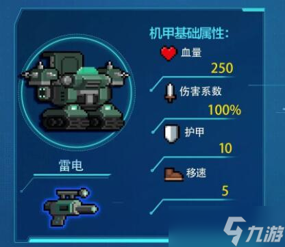 《元气骑士》机械狂潮机甲大全