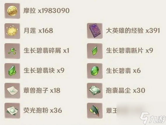 原神草神突破材料内鬼爆料