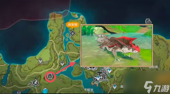 原神雨林生灵拍摄点在哪