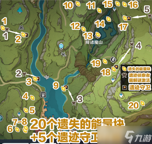《原神》遗失的能量块位置介绍