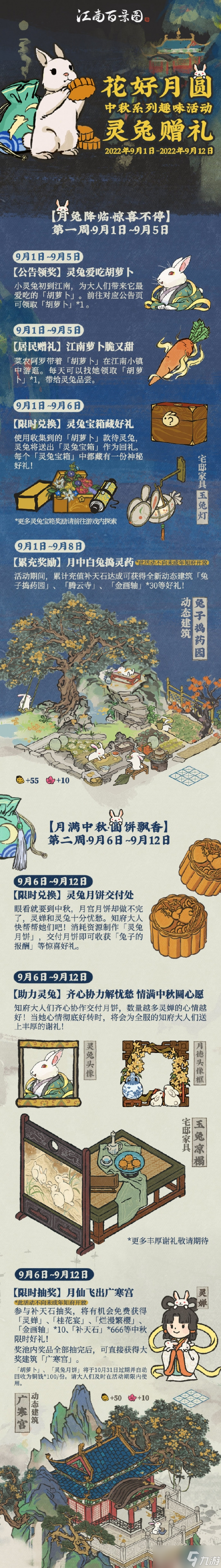 《江南百景图》2022中秋节活动详情一览
