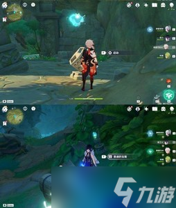 原神怎么开二净甸水下锚点