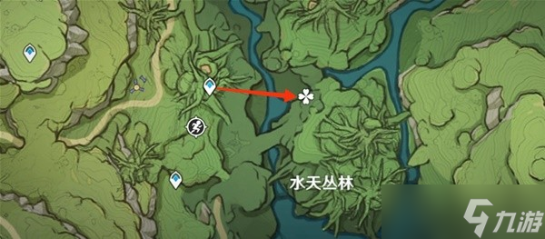 《原神》3.0须弥特产劫波莲采集路线分享