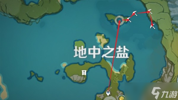 《原神》钟离突破材料石珀采集路线规划