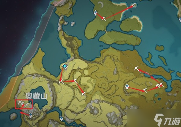 《原神》钟离突破材料石珀采集路线规划