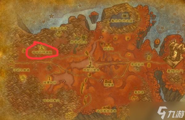 魔兽世界怀旧服探索地狱火半岛成就塔哈玛特神殿位置坐标