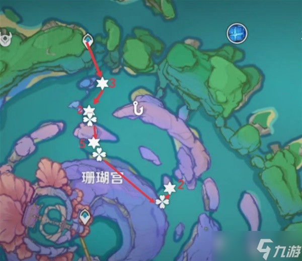 《原神》珊瑚真珠采集路线一览 珊瑚真珠哪里买
