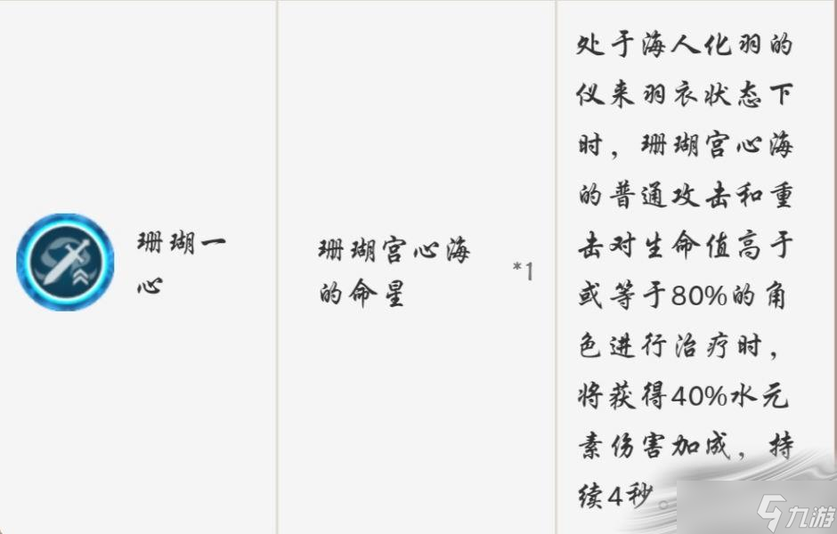 《原神》3.0珊瑚宫心海命座选择推荐