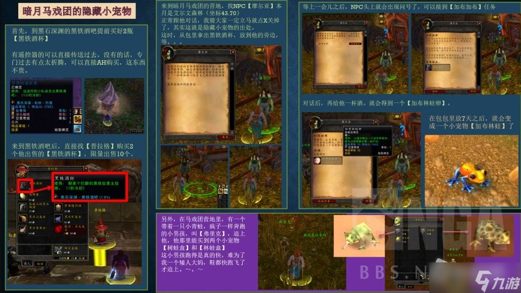 《魔兽世界》怀旧服wlk隐藏小宠物收集指南