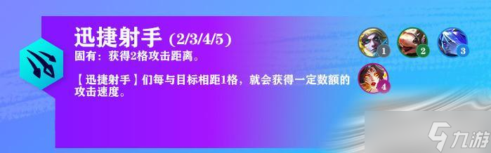 《云顶之弈》7.5版本迅捷射手羁绊改动介绍
