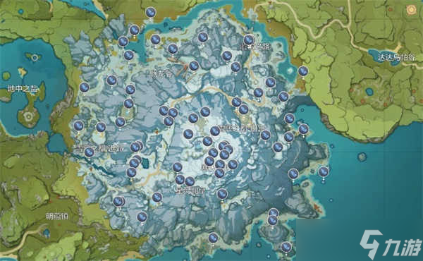 原神星银矿石位置分布一览