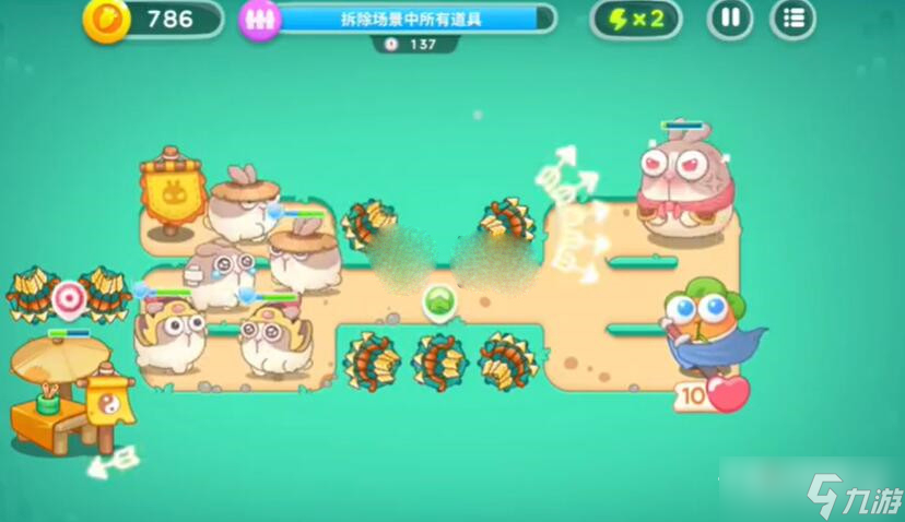 《保卫萝卜4》喜乐月饼节12关攻略详解