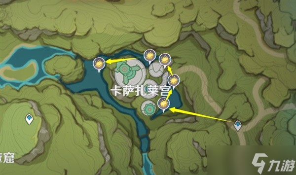 《原神》月莲快速收集线路推荐