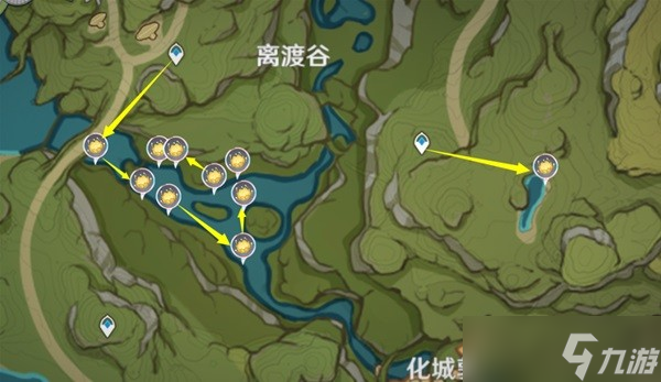《原神》月莲快速收集线路推荐