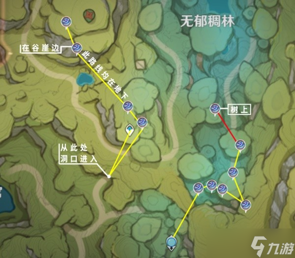 《原神》树王圣体菇采集路线推荐