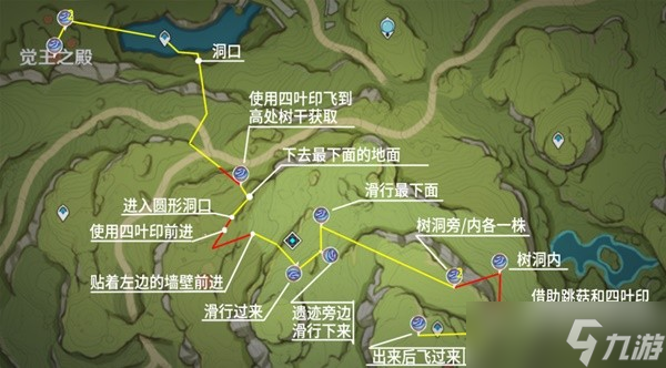 《原神》树王圣体菇采集路线推荐