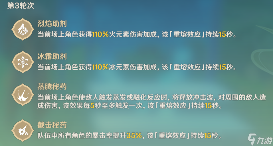 《原神》3.0活动片剂深研极限温差助剂攻略